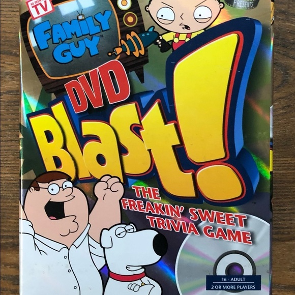 HOST  PICK Family Guy Volume One And Two And Blast Trivia Game - Picture 6 of 8